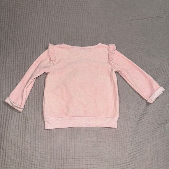👕12m fleece deer sweatshirt carters - Picture 3 of 3